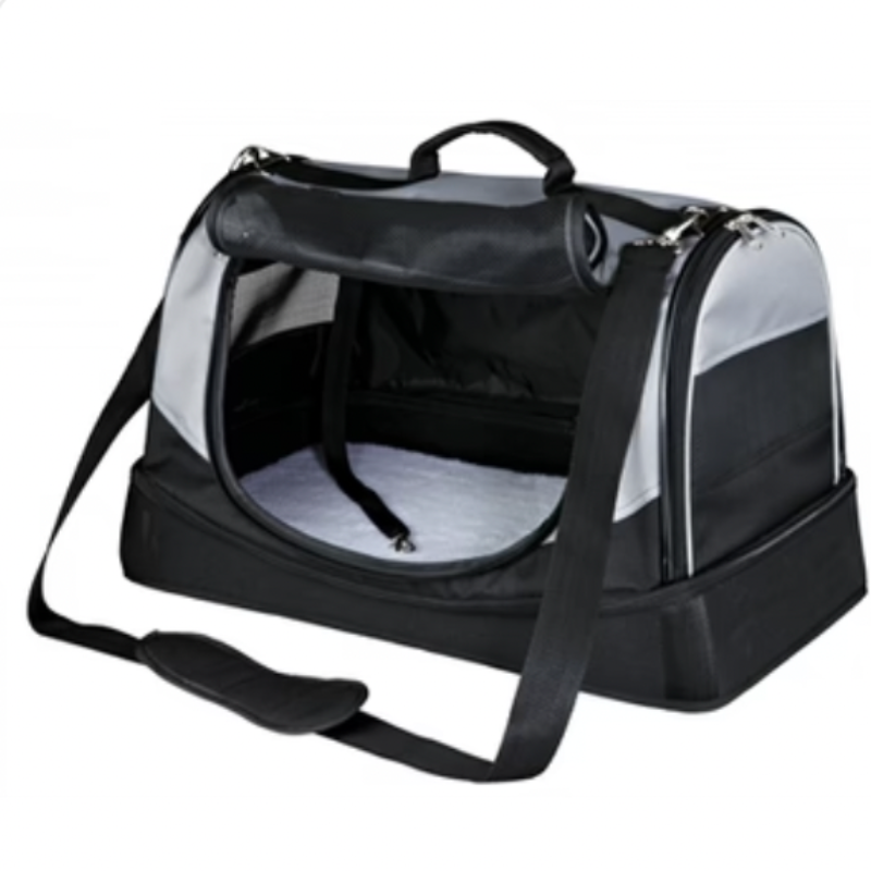 Hundetasche Holly Schwarz / Grau 50X30X30X30 CM